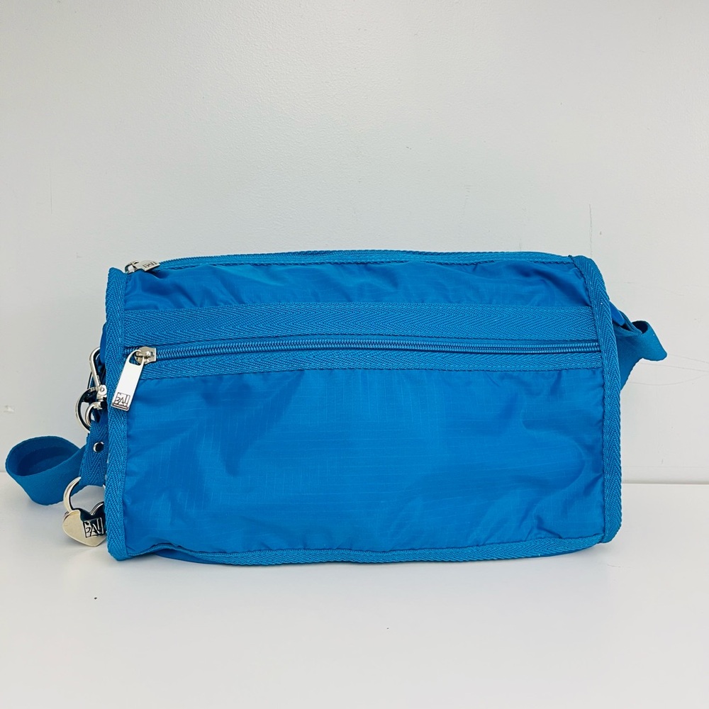 Bright Blue Nylon Shoulder Bag by GAL